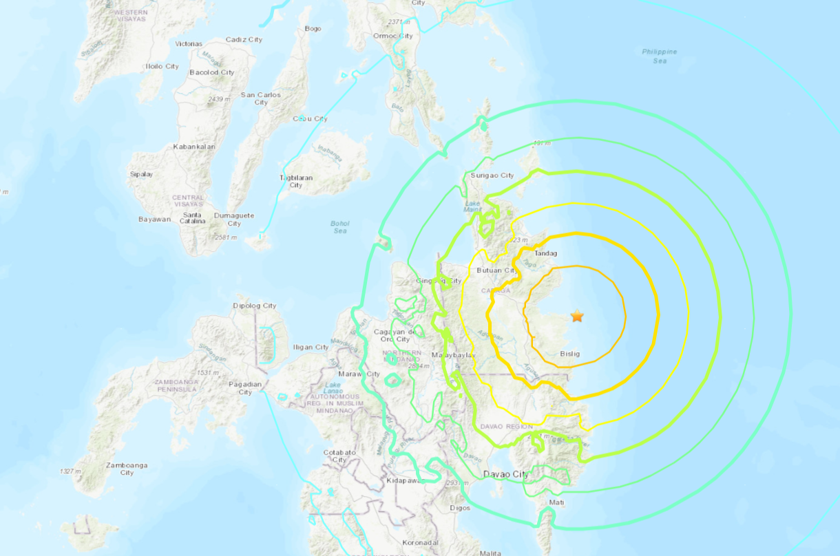 Filipinler’de deprem