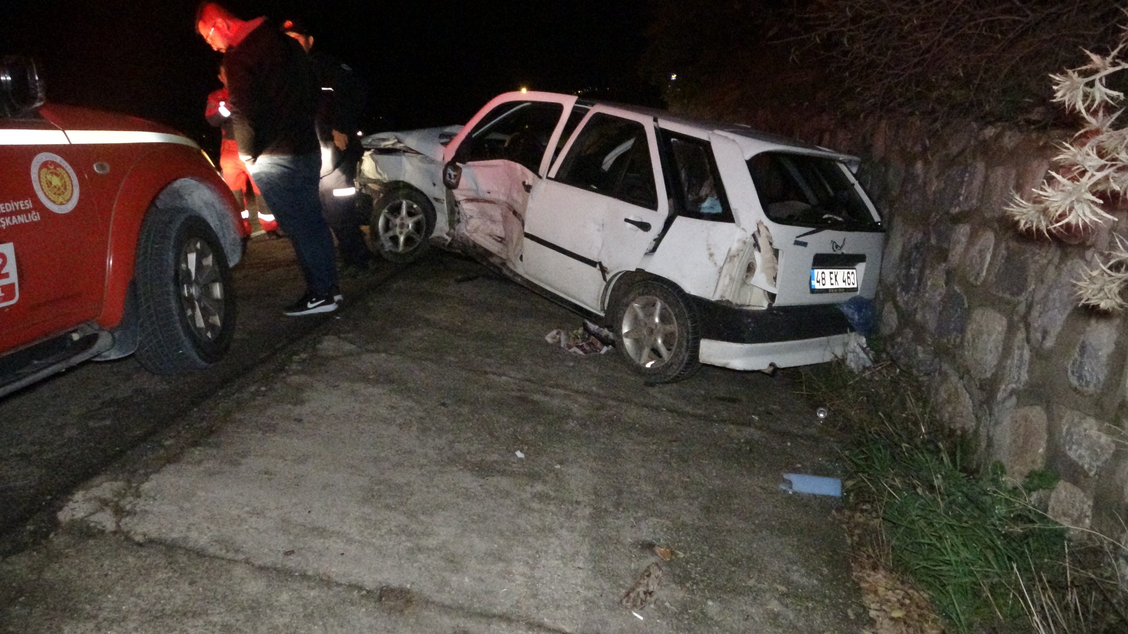 Muğla’da trafik kazası: 6 yaralı