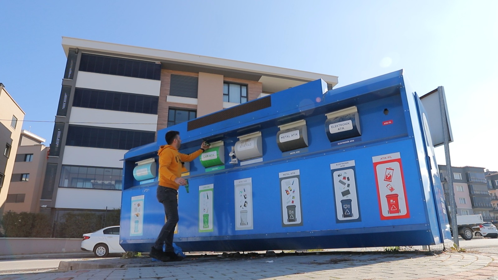 Merkezefendi’de geri dönüşüm ile doğaya büyük katkı sağlanıyor