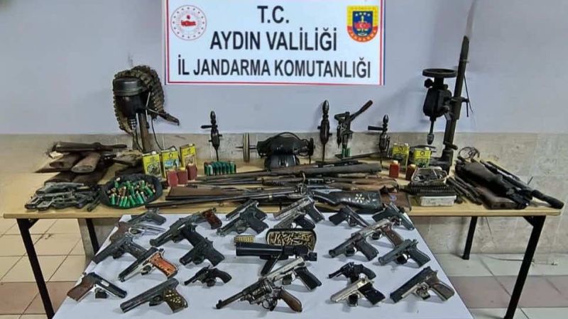Jandarma ekipleri silah kaçakçılığına geçit vermedi