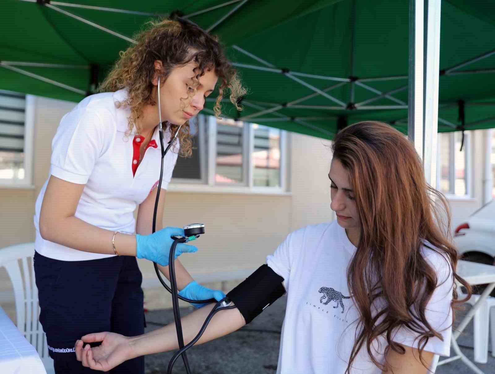 Bin 79 vatandaşa ücretsiz sağlık taraması