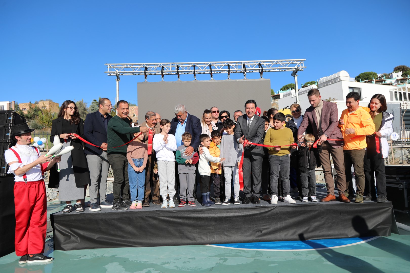 Bodrum’da 60 parkın toplu açılışı yapıldı