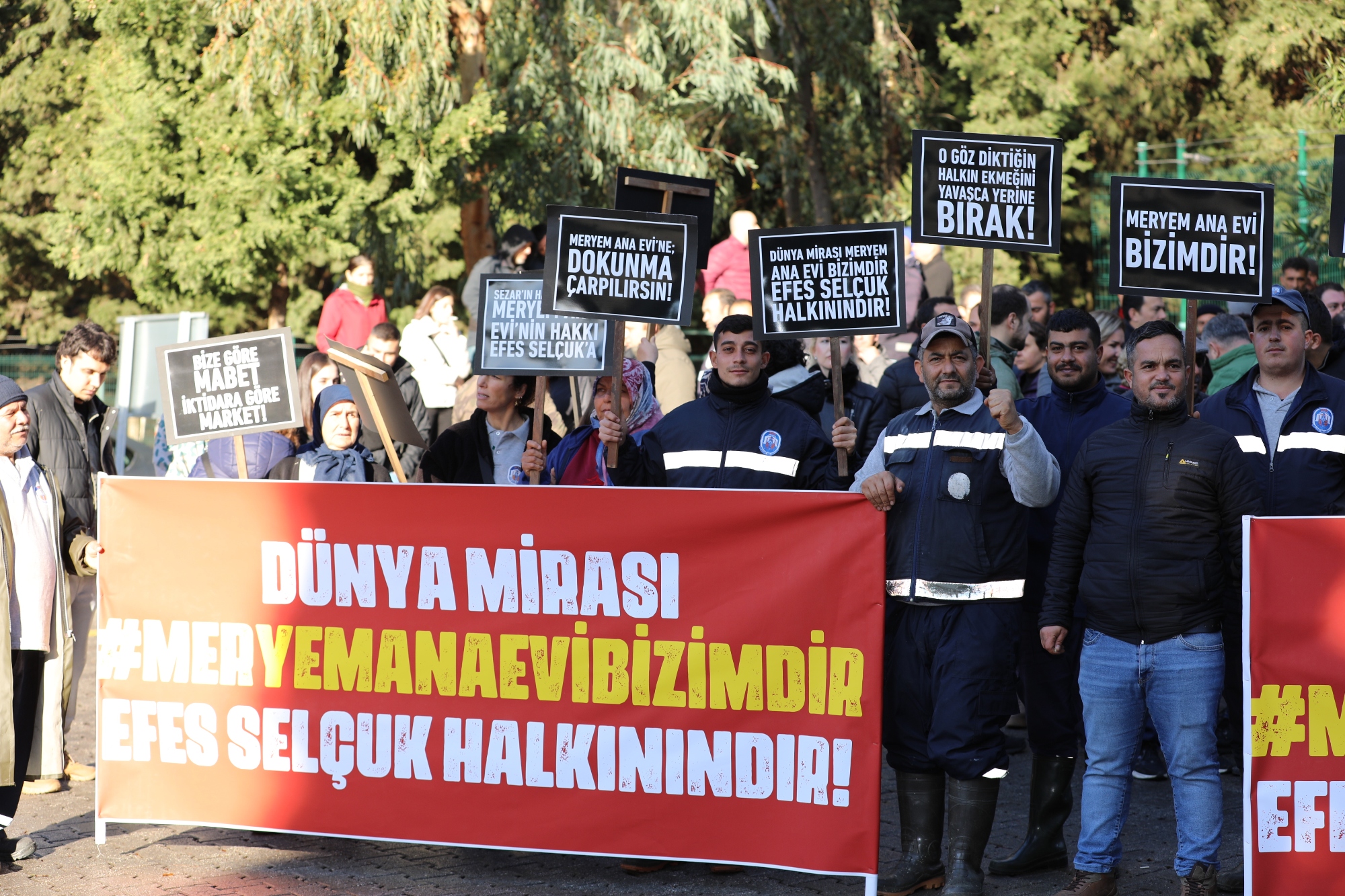 Efes Selçuk'ta büyük direniş