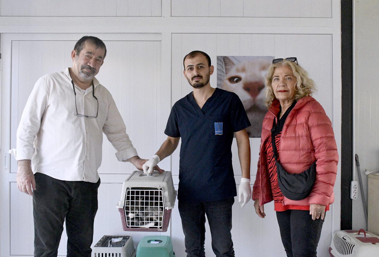 Minik patililer emin ellerde