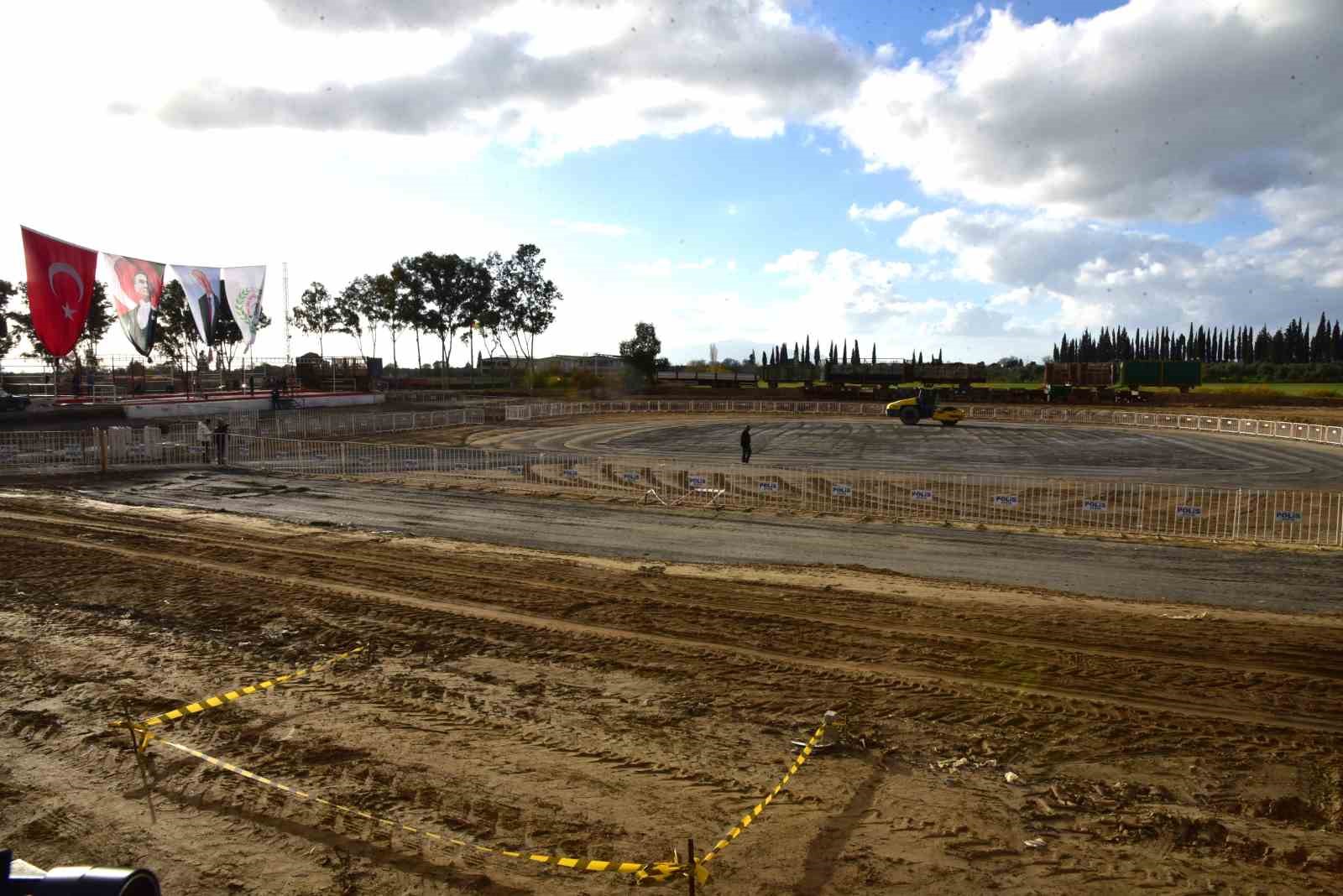 İncirliova’nın yeni deve güreşi alanı