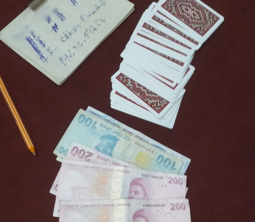 Aydın emniyetinden kumar baskını