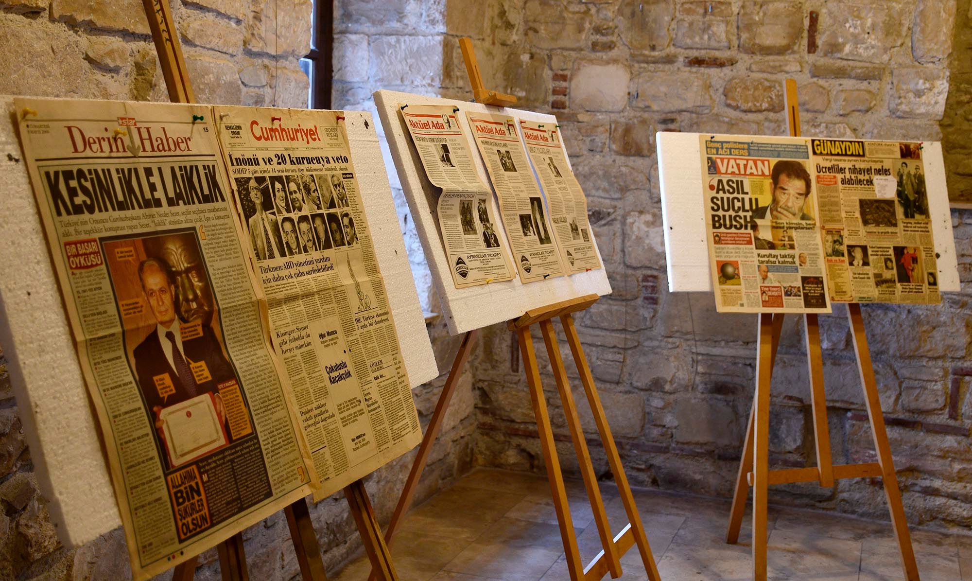 10 Ocak Çalışan Gazeteciler Günü’ne özel sergi Kuşadası’nda açıldı