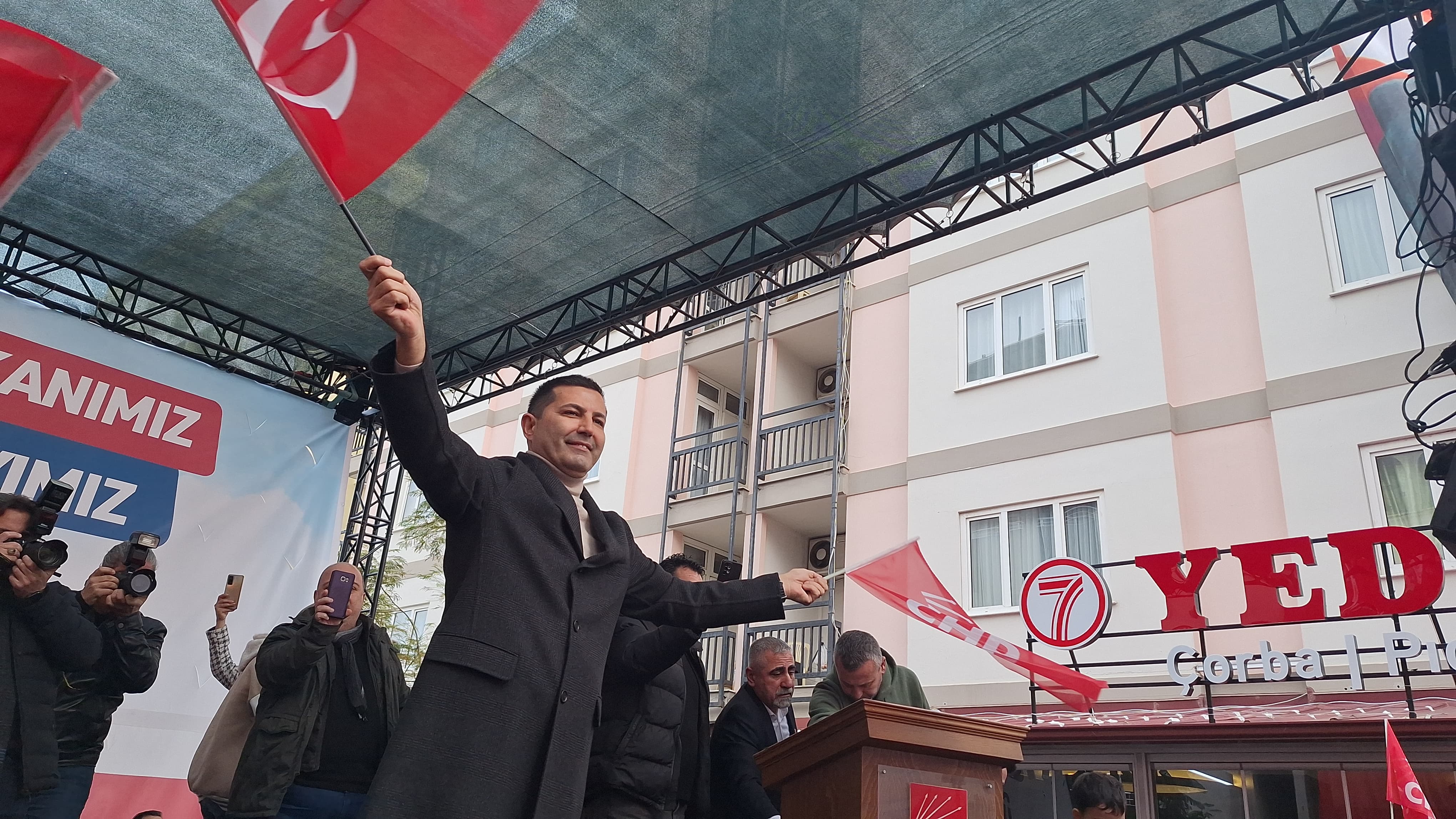 Başkan Ömer Günel’den miting havasında seçim startı