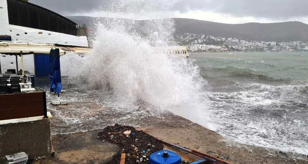 Meteoroloji’den Ege Denizi’nde fırtına uyarısı