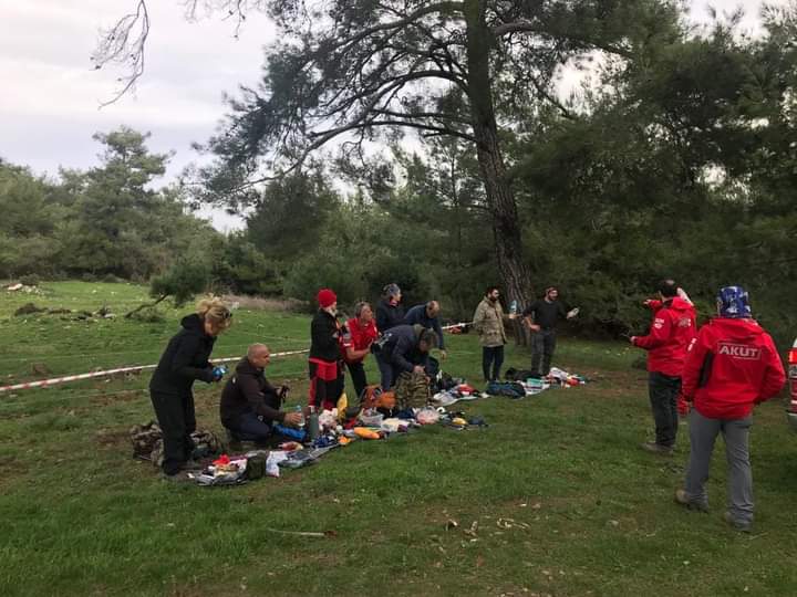 Kuşadası AKUT ekibine eğitim