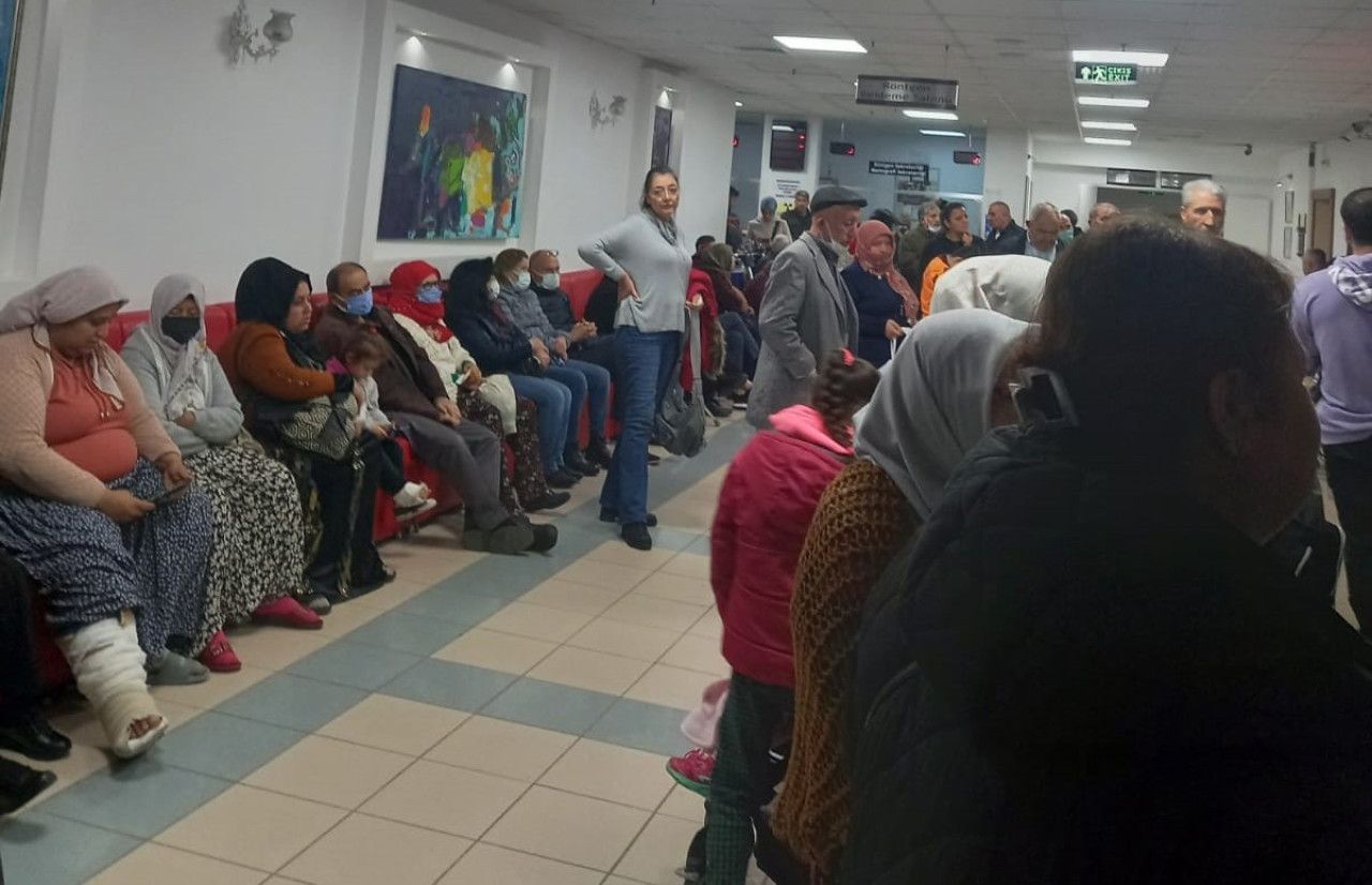 ADÜ'de hastalar saatlerce röntgen sırası bekliyor!