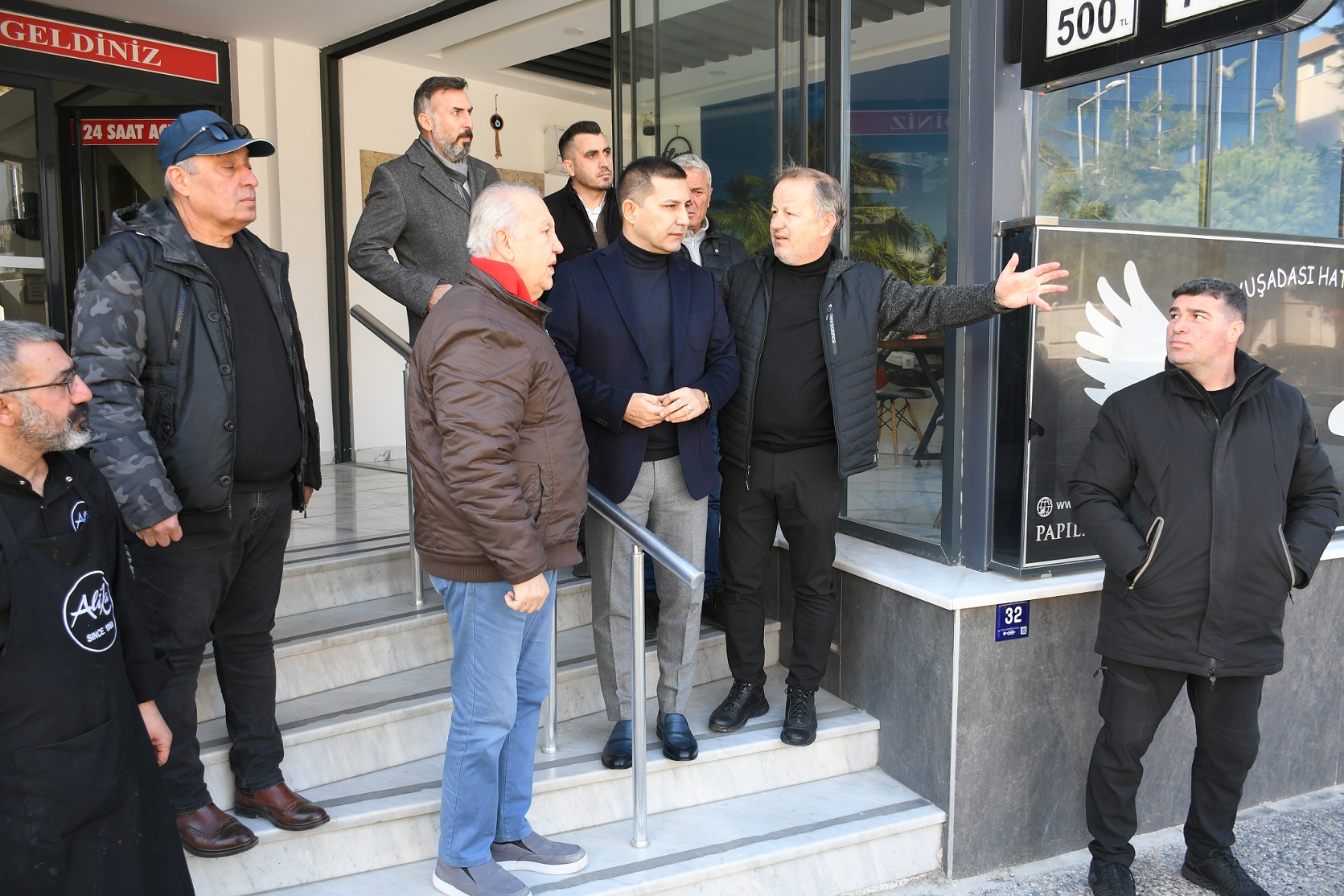 Başkan Ömer Günel esnaf buluşmalarını sürdürüyor