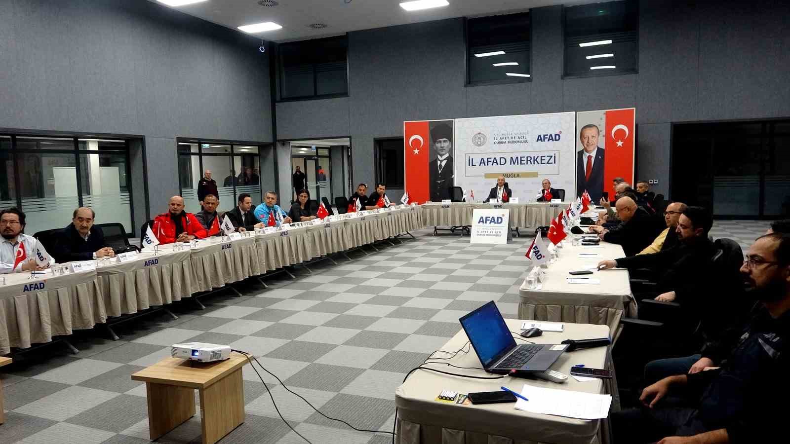 Asrın felaketi Muğla’da AFAD Müdürlüğü tarafından anıldı