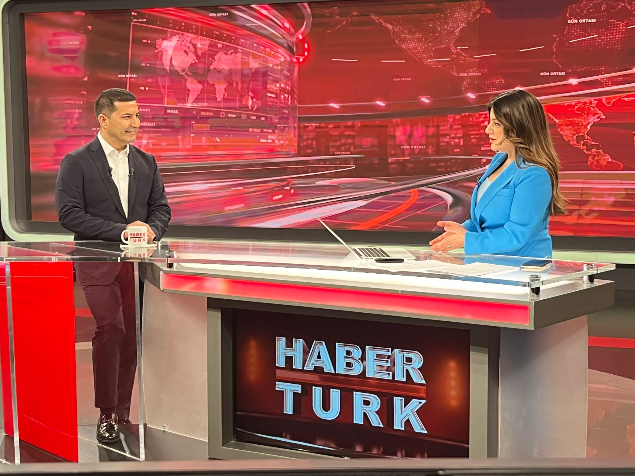 Ulusal medya Başkan Ömer Günel'i ağırladı