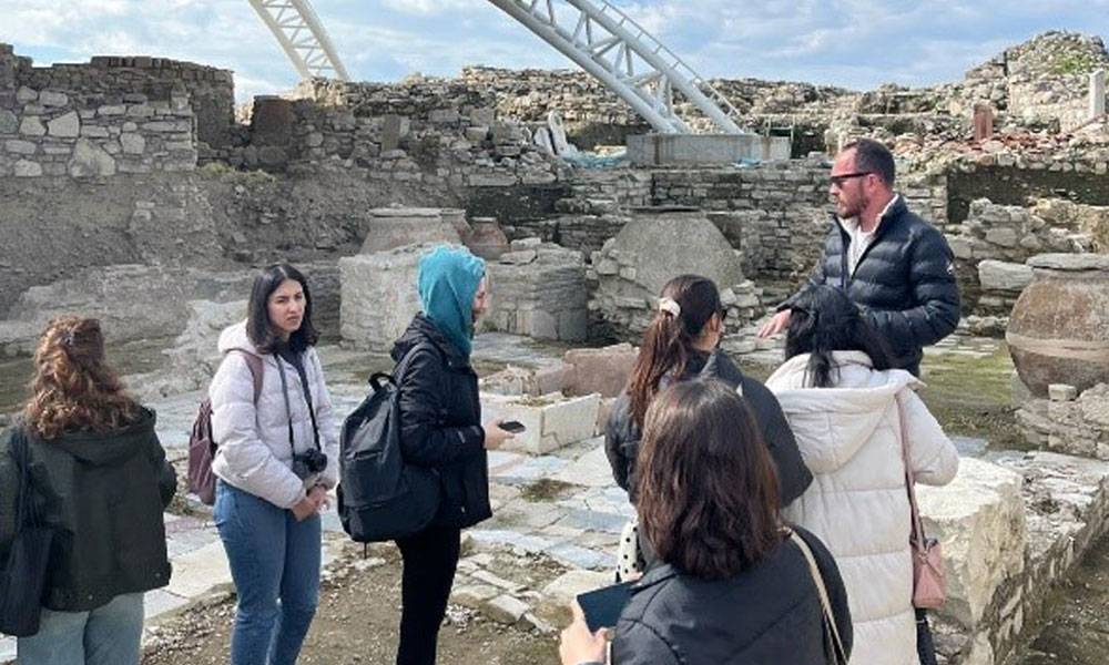 Kuşadası’nın doğal peyzajına hayran kalındı