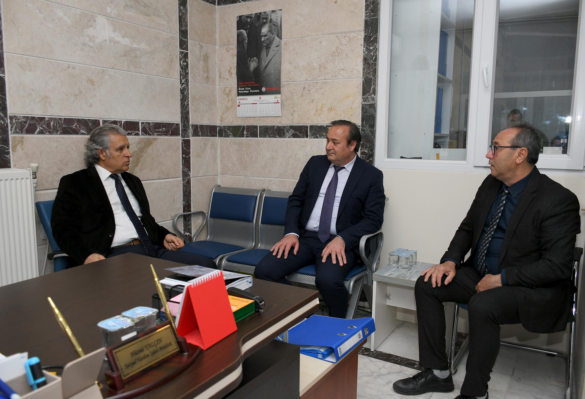 Kaymakam İbrahim Keklik’ten Kuşadası Belediyesi’ne nezaket ziyareti