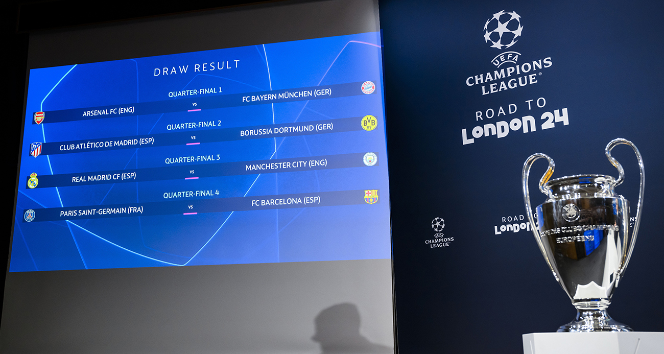 UEFA Şampiyonlar Ligi’nde eşleşmeler belli oldu