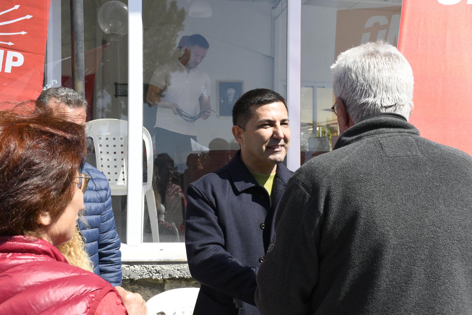 Başkan Ömer Günel, Efes Evleri Site sakinleriyle bir arada