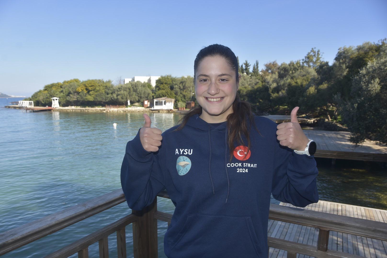 Türkoğlu, Cook Boğazı’nı 7 saatte geçti