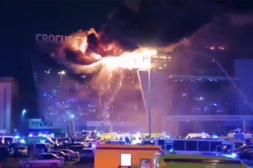 Rusya'da konser salonuna silahlı saldırı; IŞİD saldırıyı üstlendi