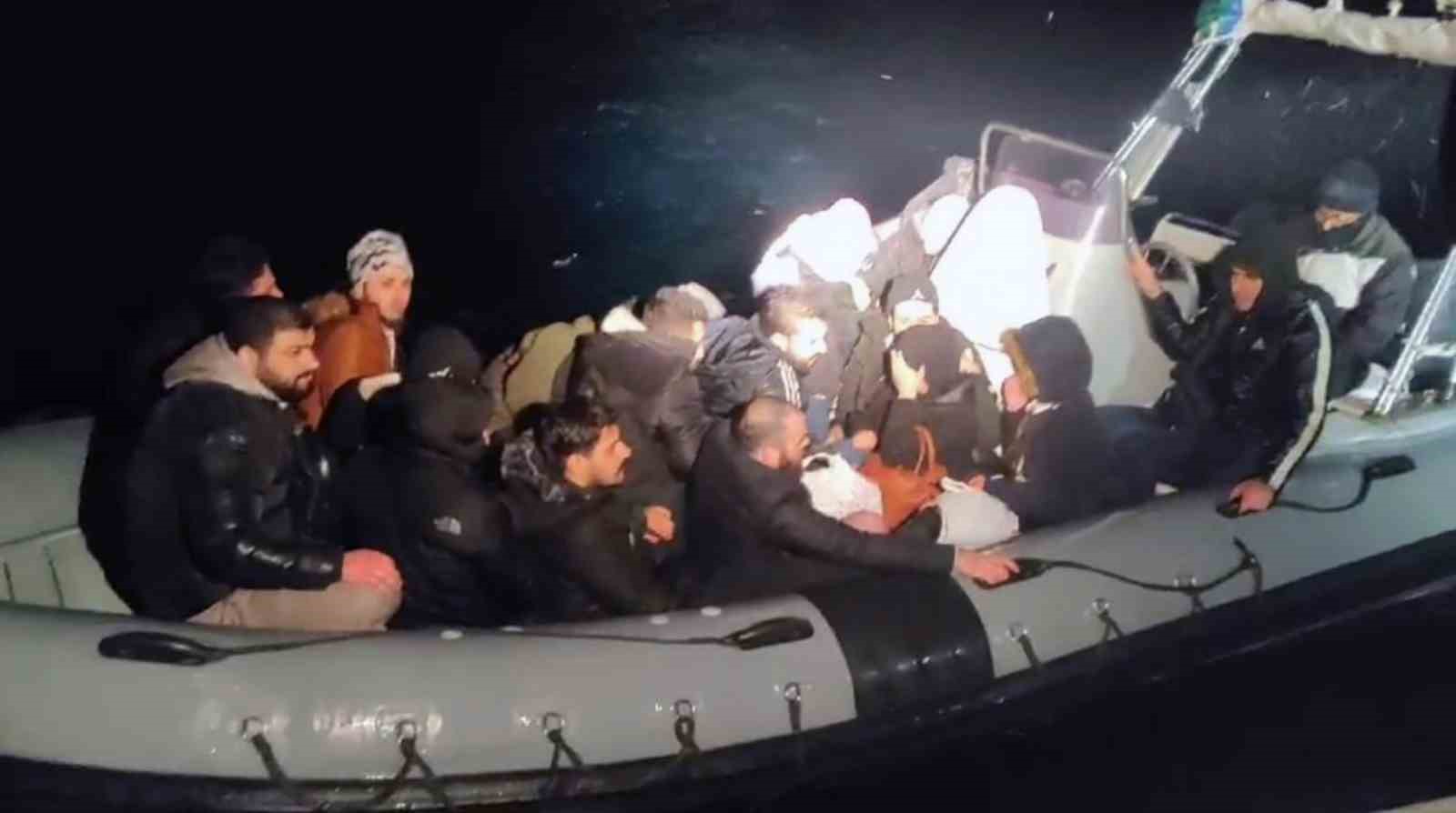 Datça’da düzensiz göçmen yakalandı