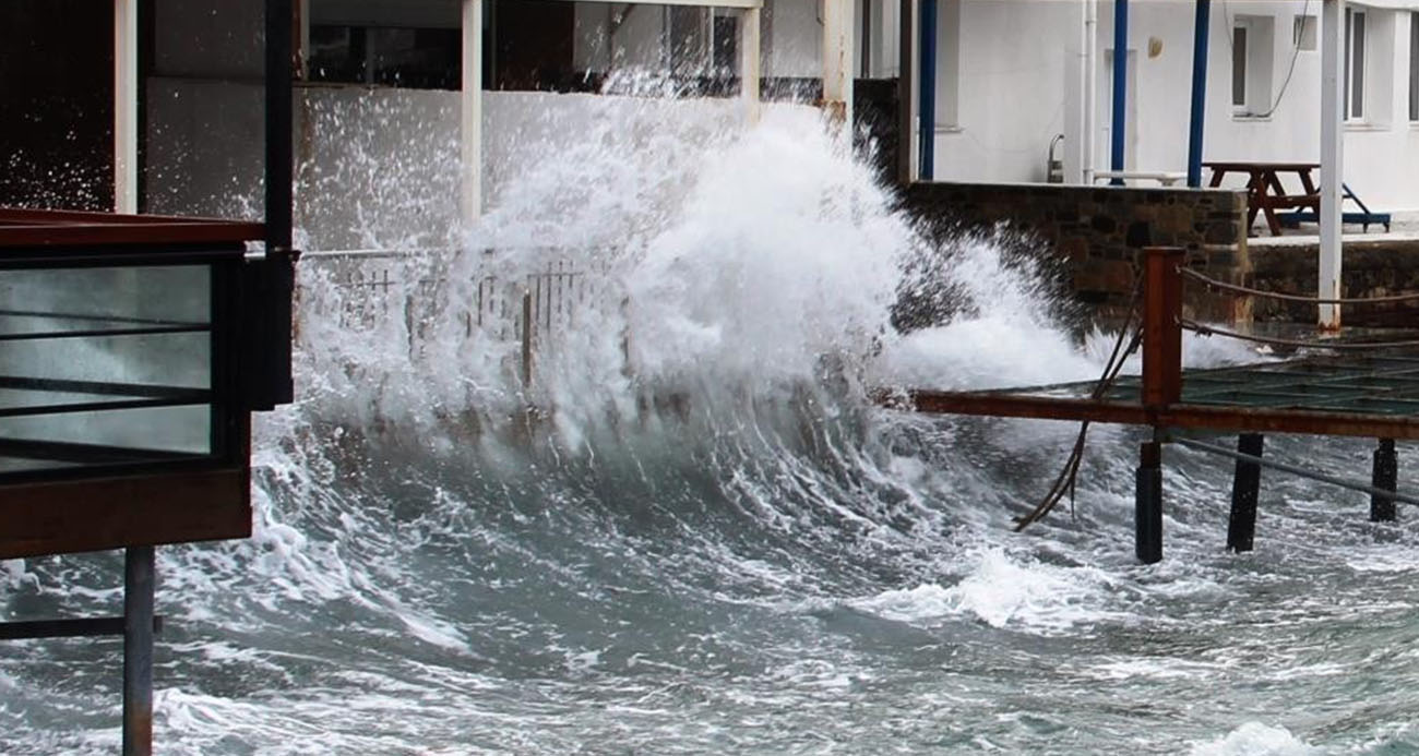 Ege Denizi'nde fırtına uyarısı