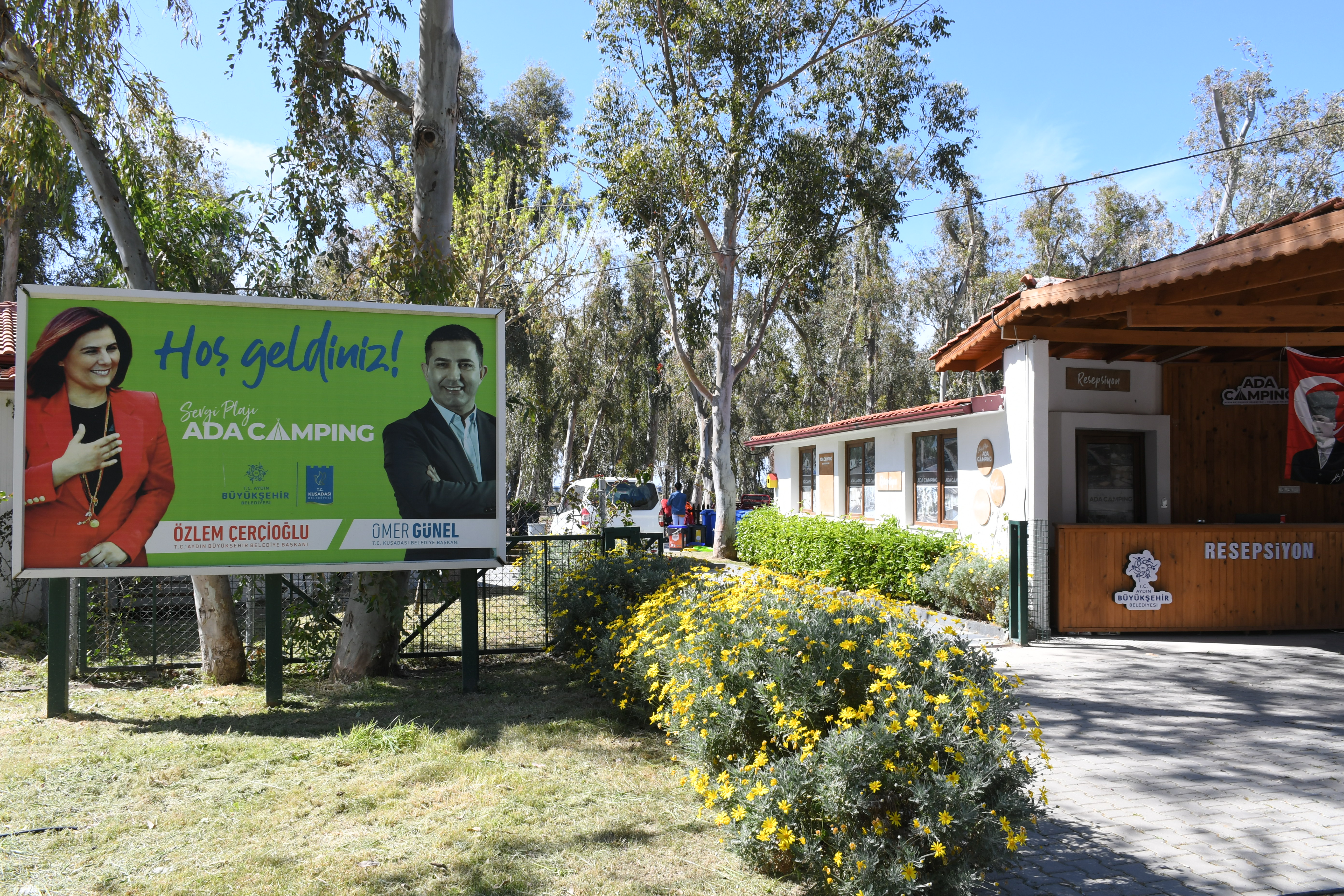 Ada Camping'de hazırlıklar başladı