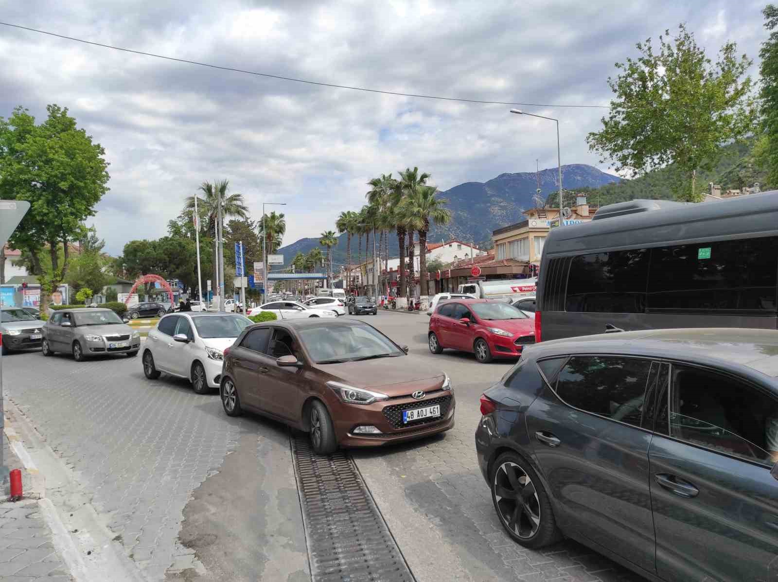 Fethiye’de bayram öncesi yoğunluk başladı