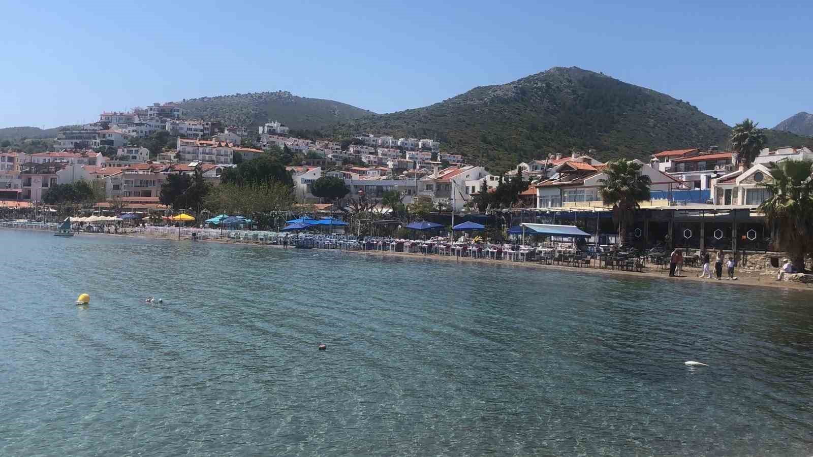 Datça’da bayram yoğunluğu yaşanıyor