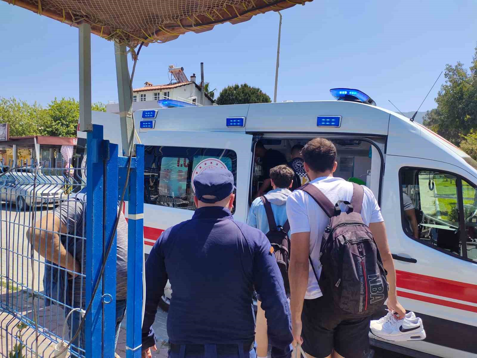 Kuşadası'nda talihsiz kaza