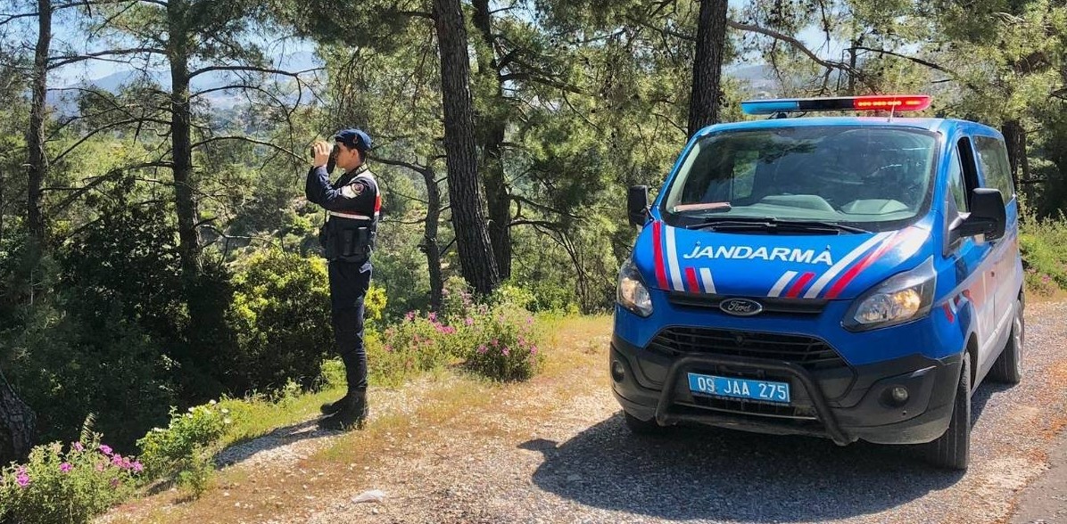 Jandarmadan orman yangılarına karşı sıkı denetim