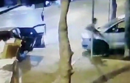 Oyuncak tüfekle gasp kameralara yansıdı