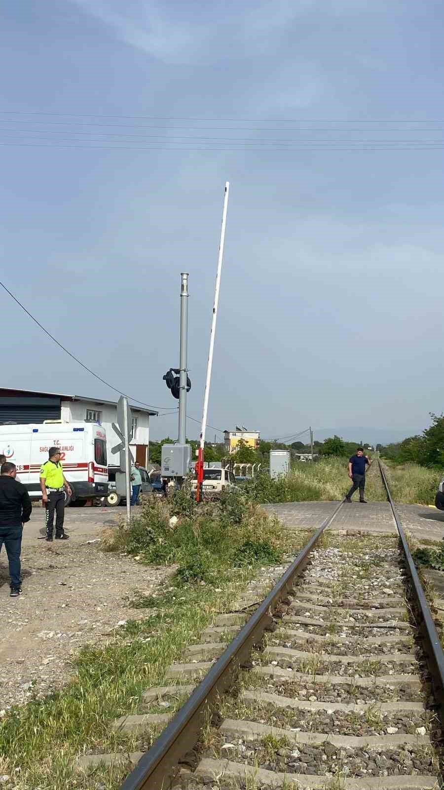 Aydın’da tren kazası: 1 ağır yaralı