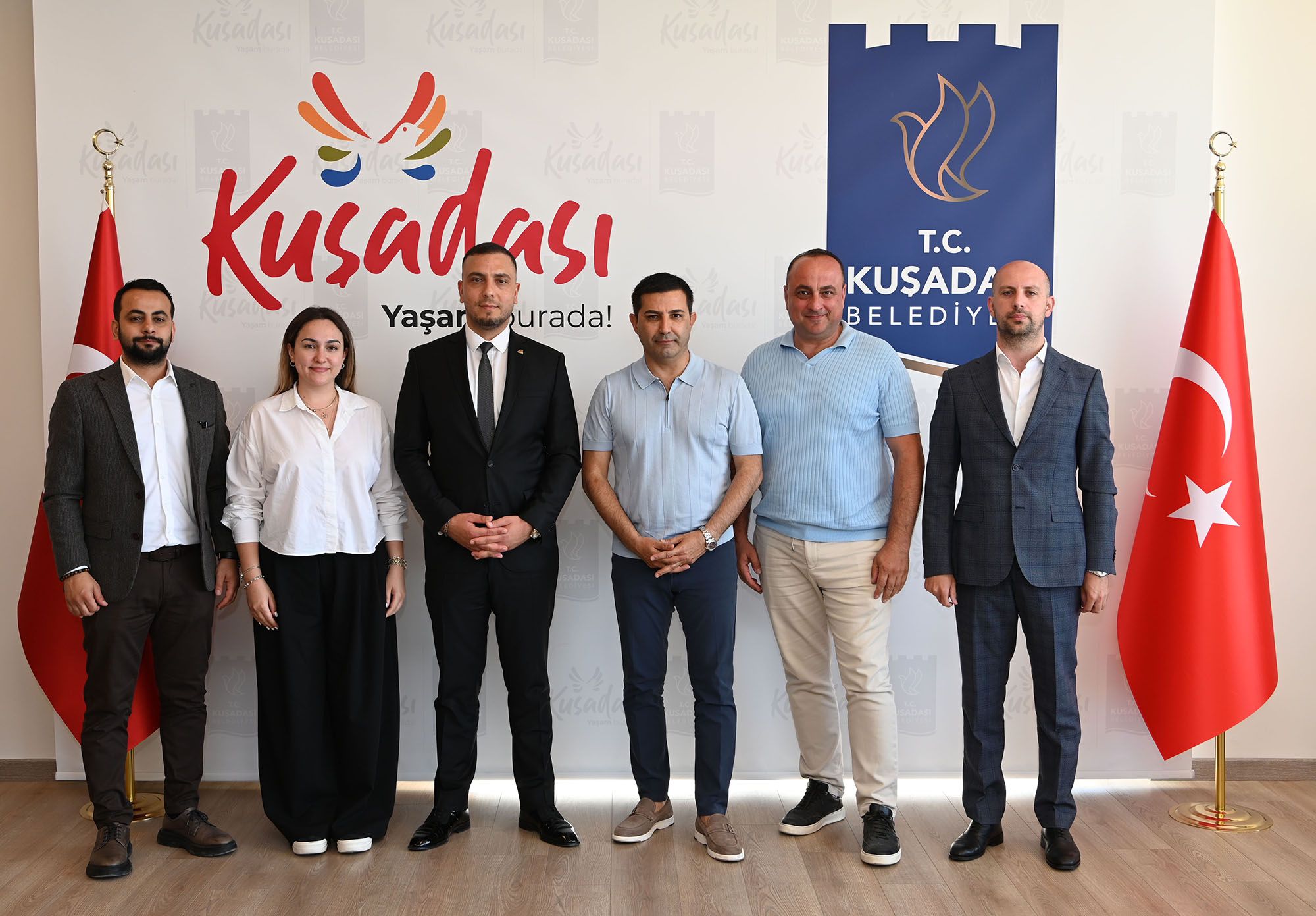 KUGİAD Başkan Ömer Günel’i makamında ziyaret etti