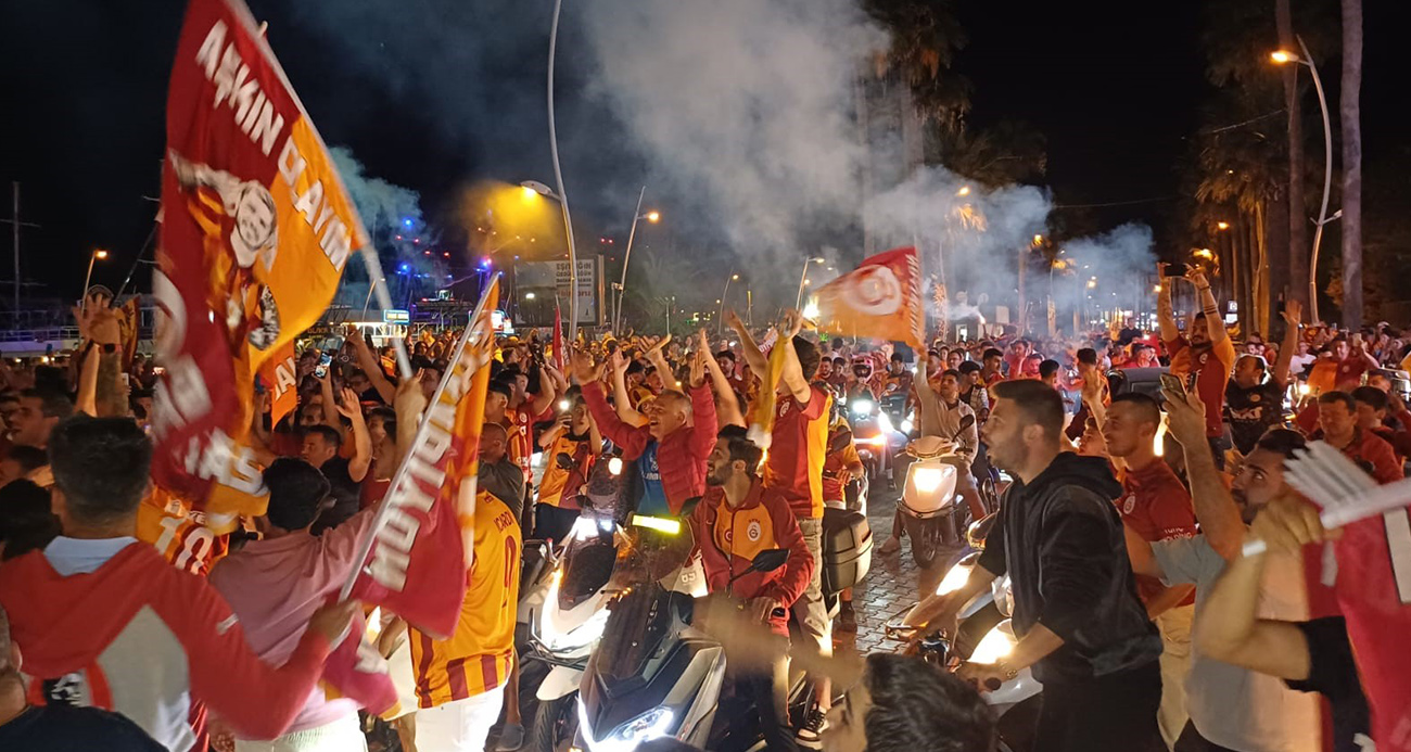 Yurtta şampiyonluk coşkusu işte böyle kutlandı!