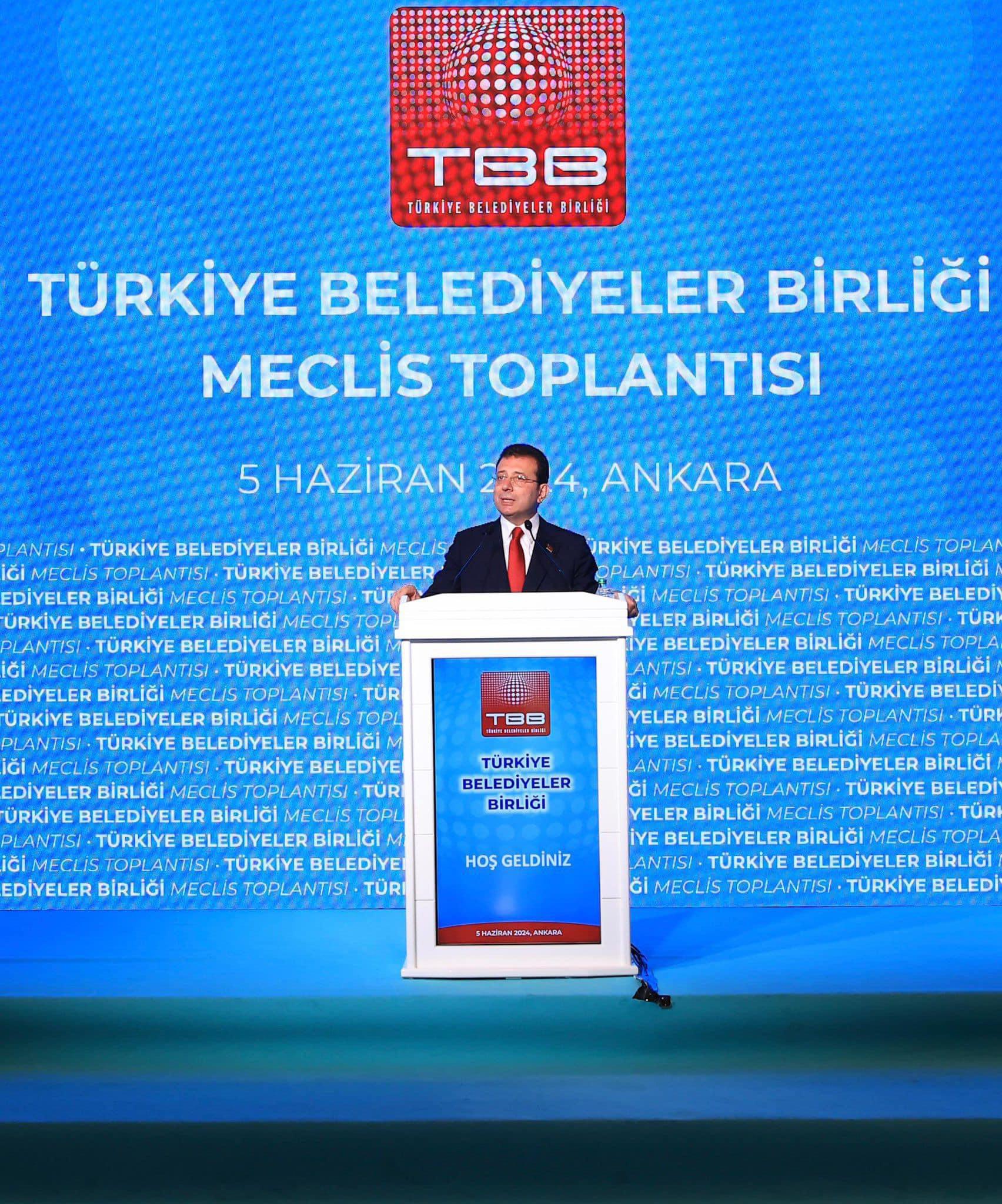 Başkan Ömer Günel’den TBB yeni Başkanı İmamoğlu’na tebrik mesajı