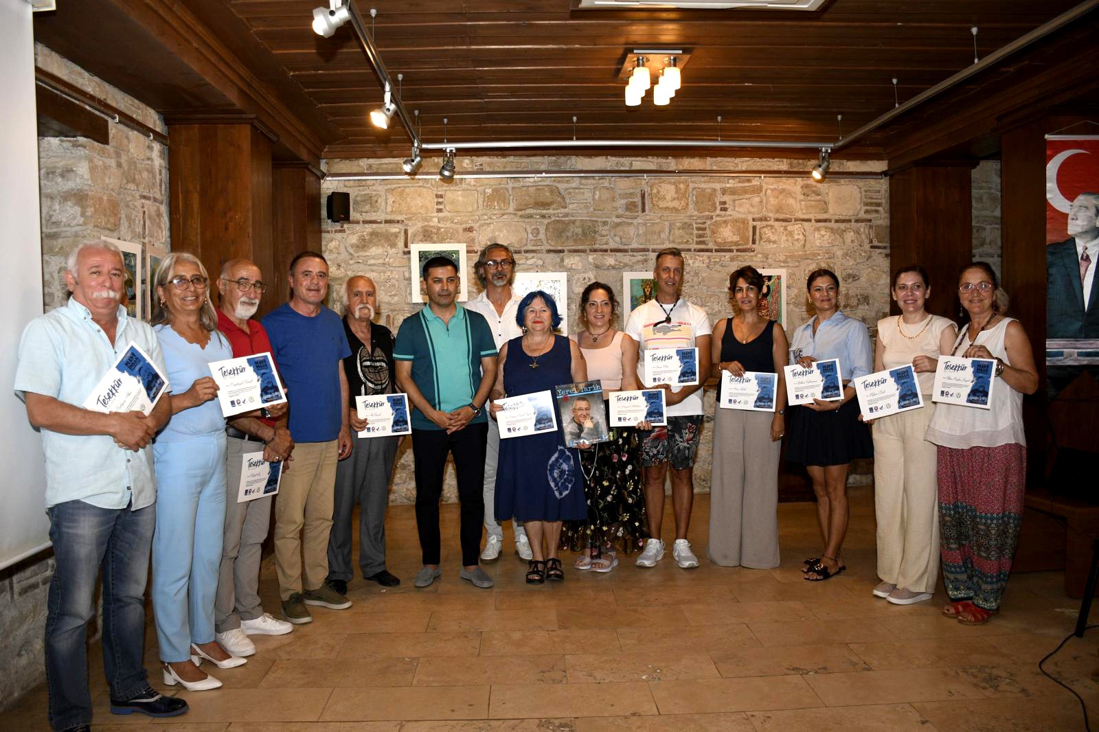 'Mavi insan' Kuşadası'nda anıldı