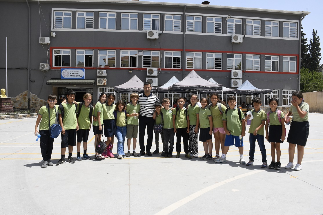 Başkan Ömer Günel öğrencilerle buluştu