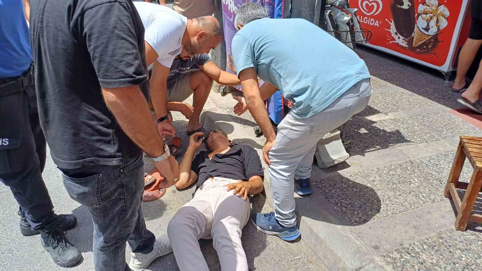 Aydın’daki kazada motosiklet sürücüsü yaralandı