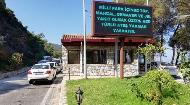 Aydın'da Orman Yangını Tehlikesi Artınca Dilek Yarımadası Milli Parkı Kapatıldı