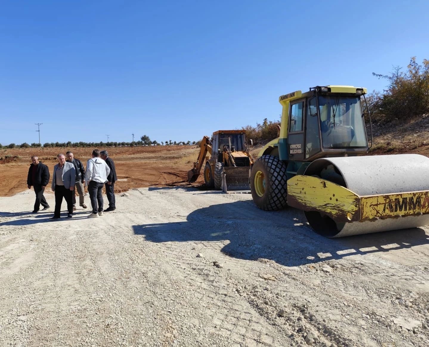 Yaykın Su Tutma Göleti’nde çalışmalar devam ediyor