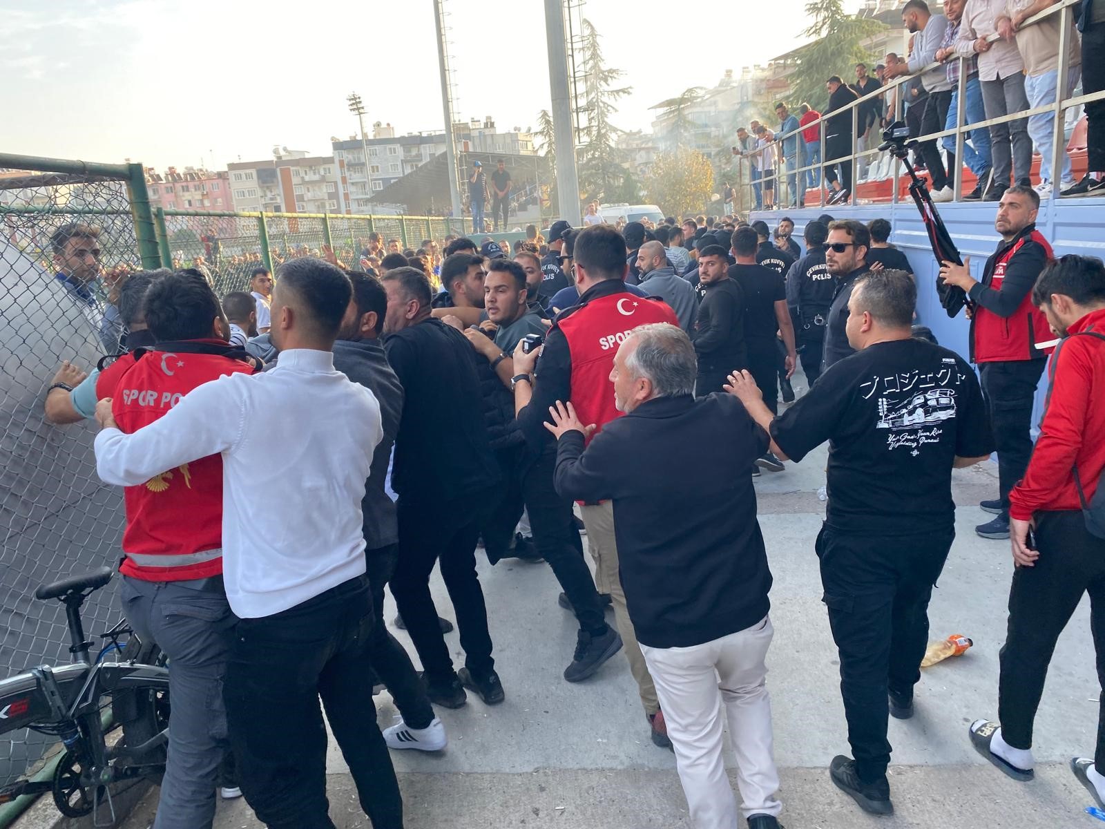 Aydınspor son dakika golüyle galip geldi, maç sonu tansiyon yükseldi