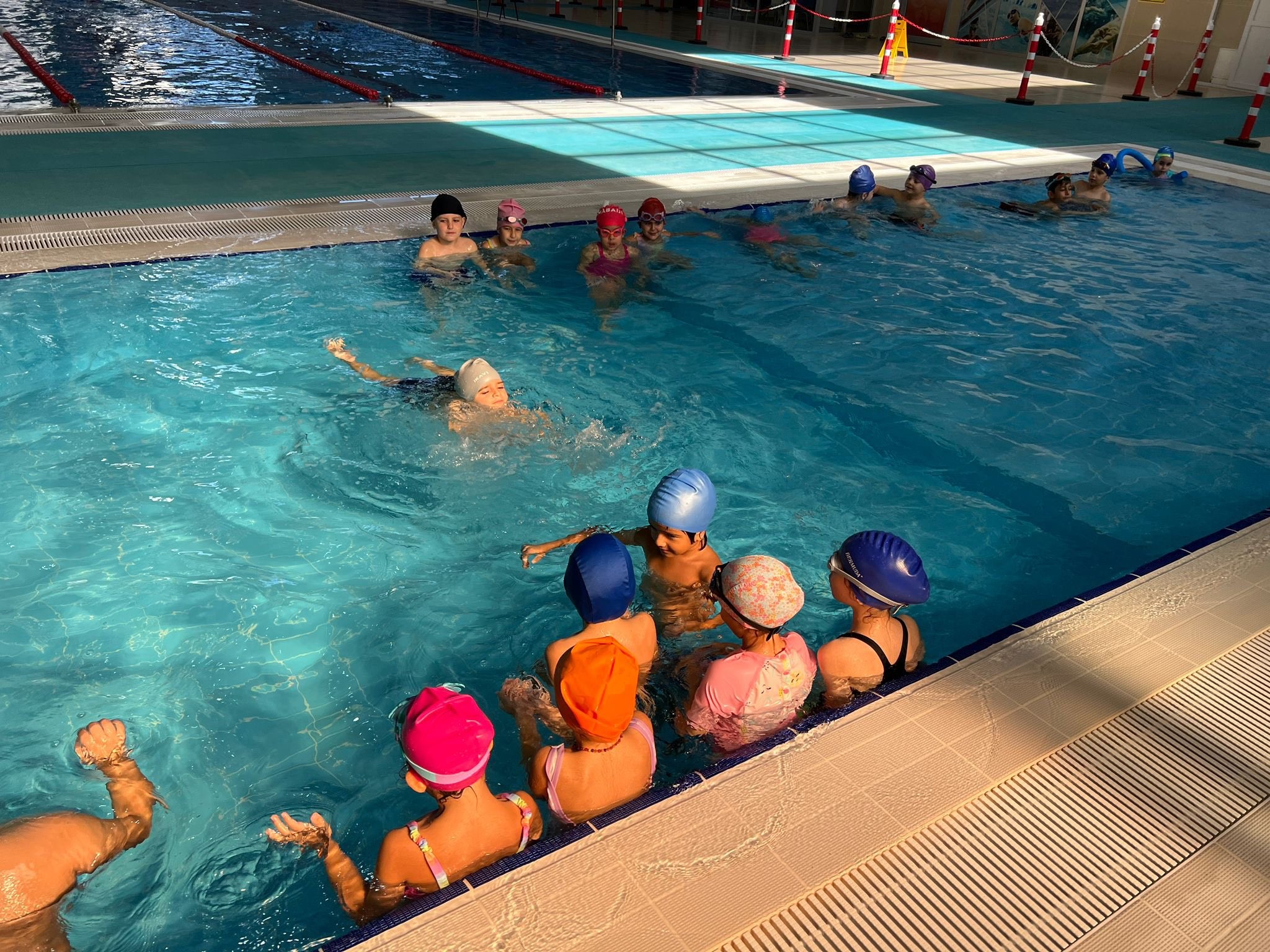 Nazilli'de minikler suyla buluşmaya devam ediyor