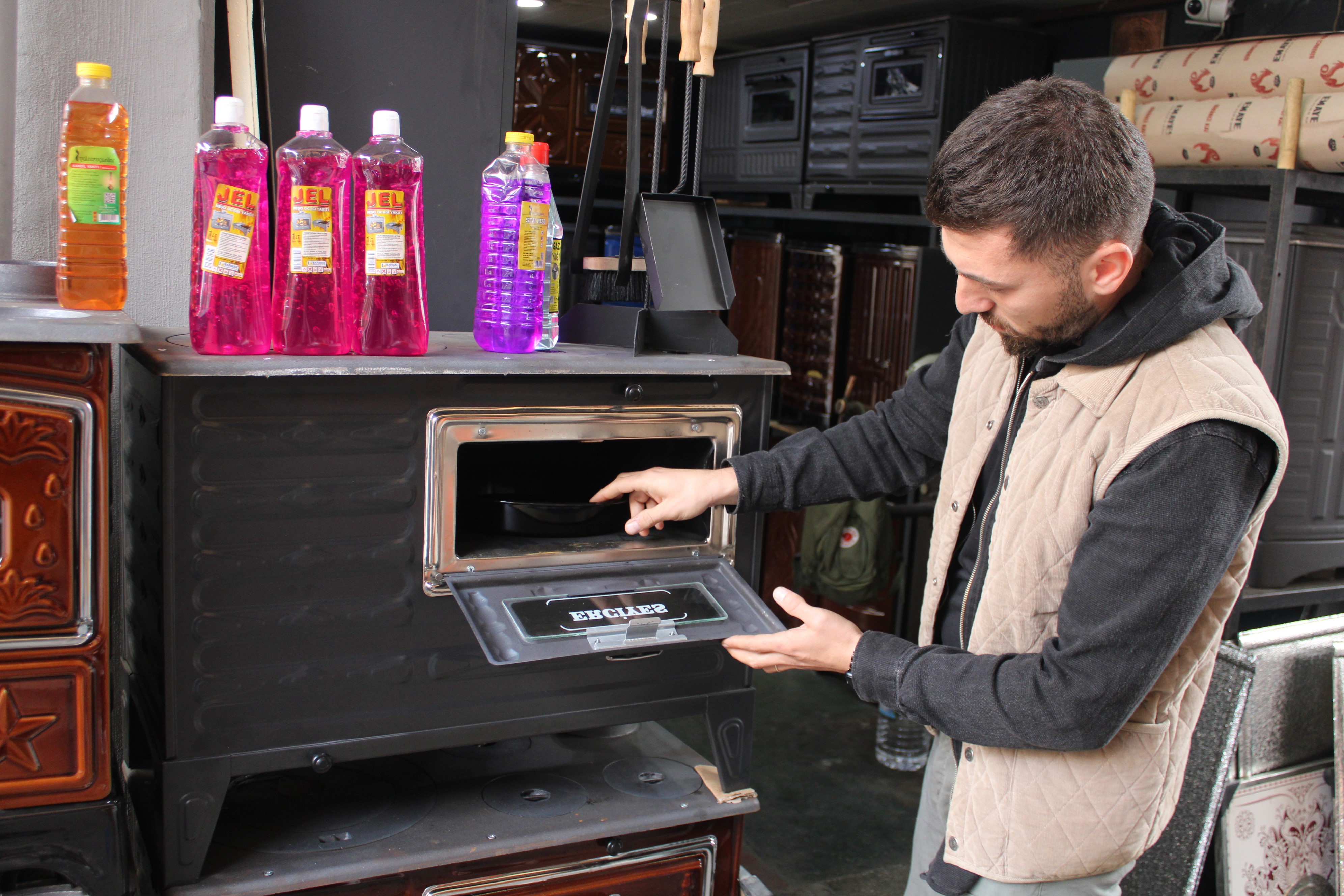 Havalar soğudu, soba satışları başladı