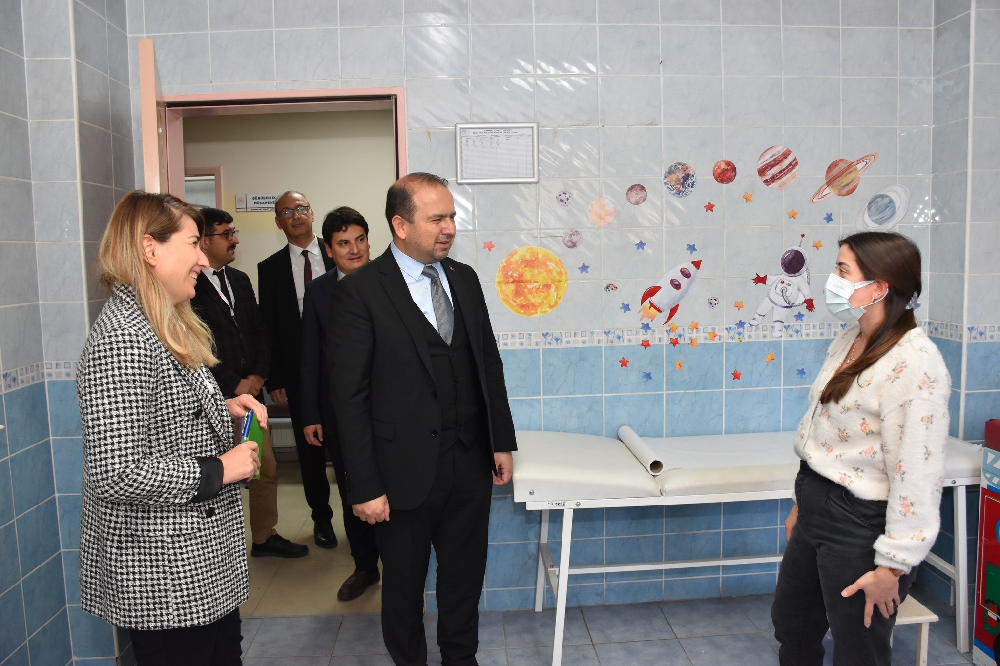 Buharkent Devlet Hastanesi'nin sağlık hizmetleri denetlendi