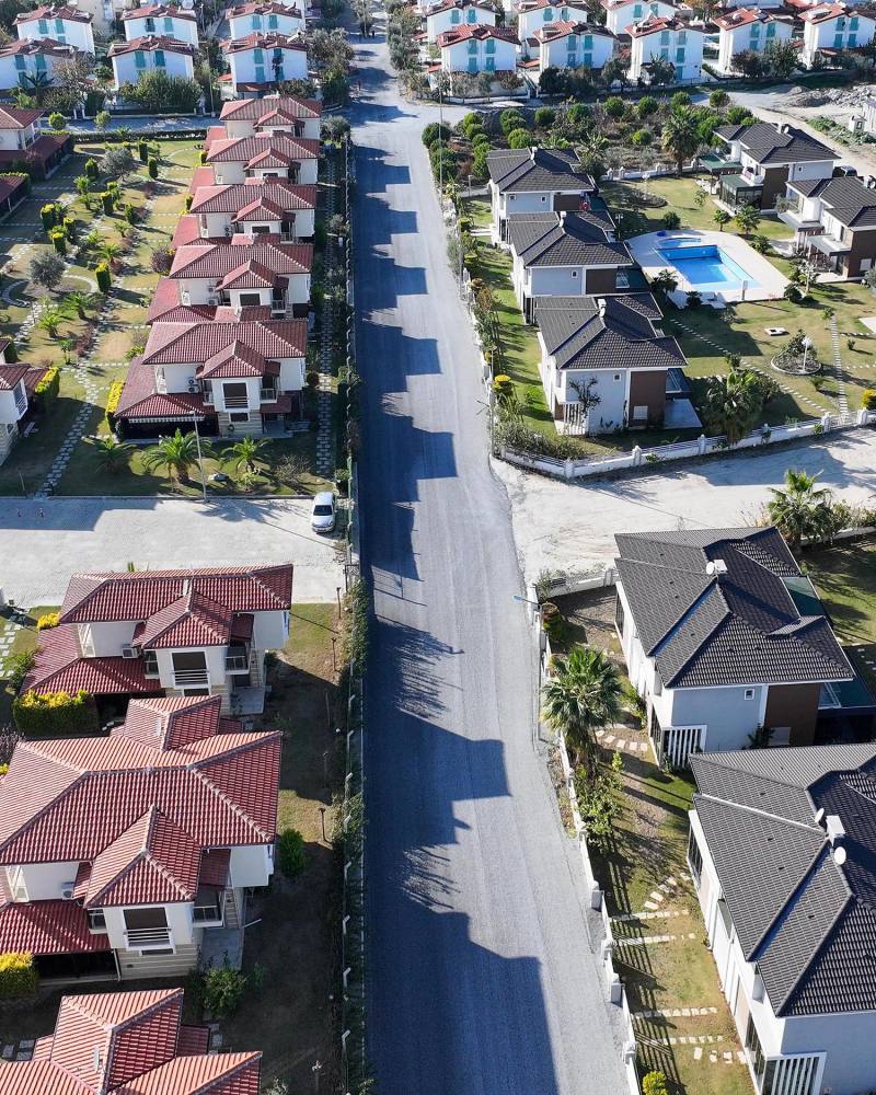 Değirmendere ve Davutlar’a 9 bin metrekare yeni yol kazandırıldı