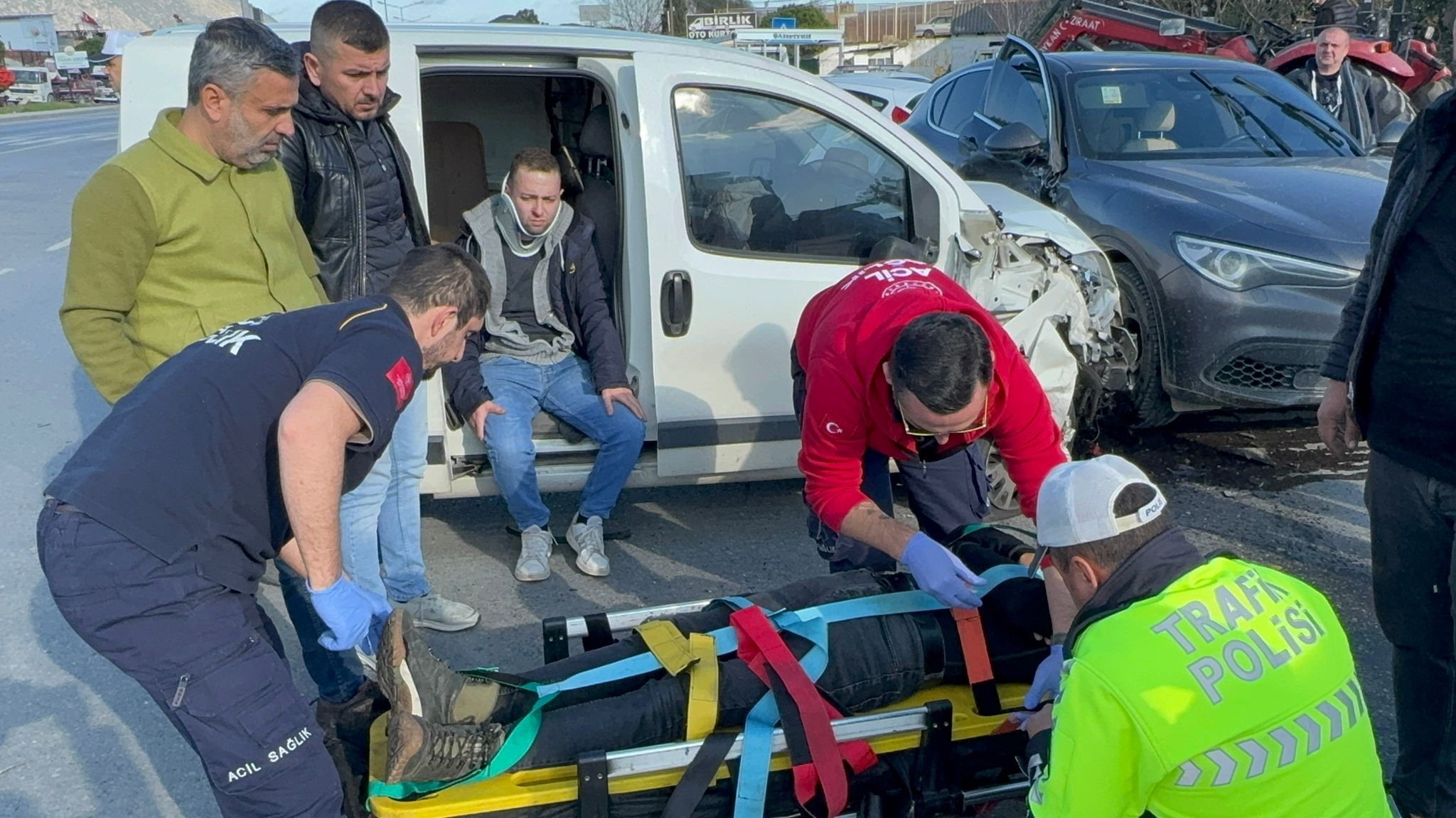 Aydın’da trafik kazası: 3 yaralı