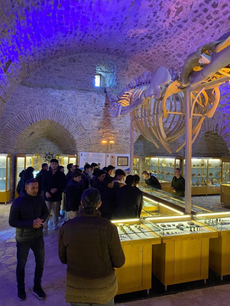 Kuşadası'nda Deniz Ticaret Tarihi Müzesi'ne yoğun ilgi