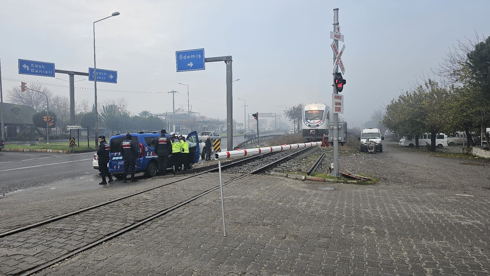 Aydın’da tren kazası: 1 ağır yaralı