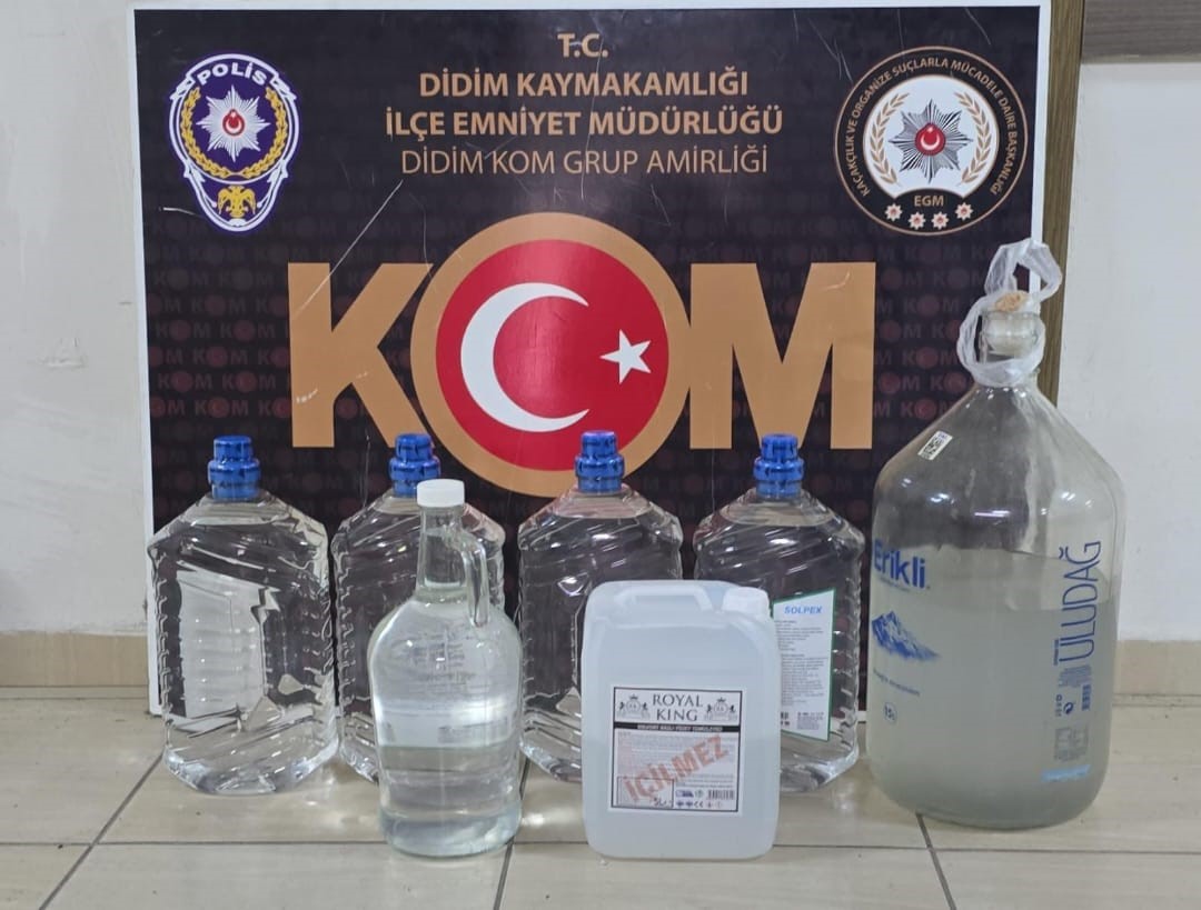 Aydın'da KOM ekipleri yeni yıl öncesi göz açtırmıyor: 7 kişiye yasal işlem yapıldı
